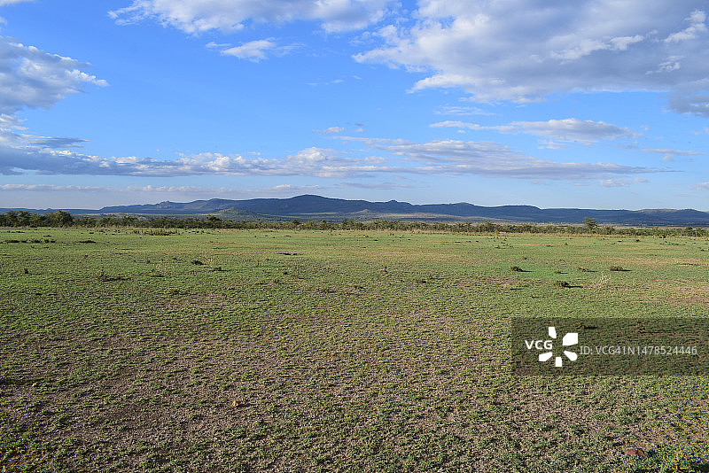 肯尼亚莱基皮亚县的田野风光图片素材