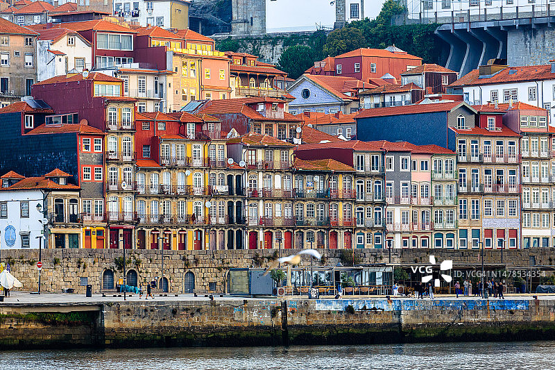 葡萄牙波尔图里贝拉建筑景观图片素材