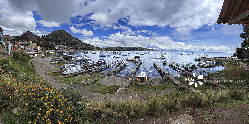 玻利维亚科帕卡巴纳港口图片素材