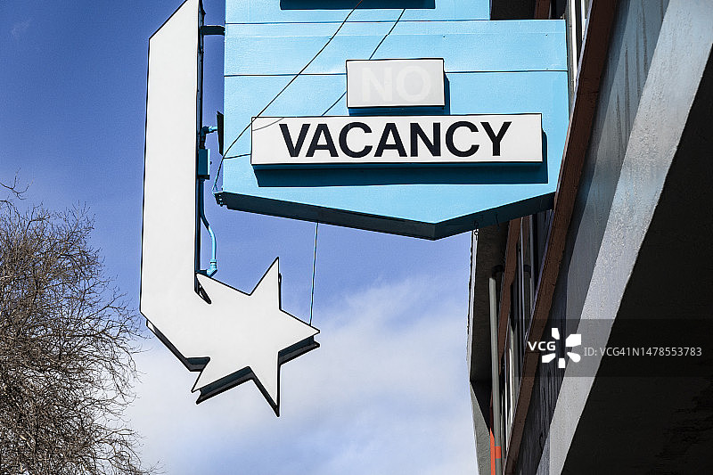 汽车旅馆标志细节图片素材