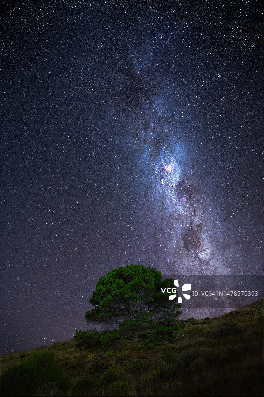 第二谷银河图片素材