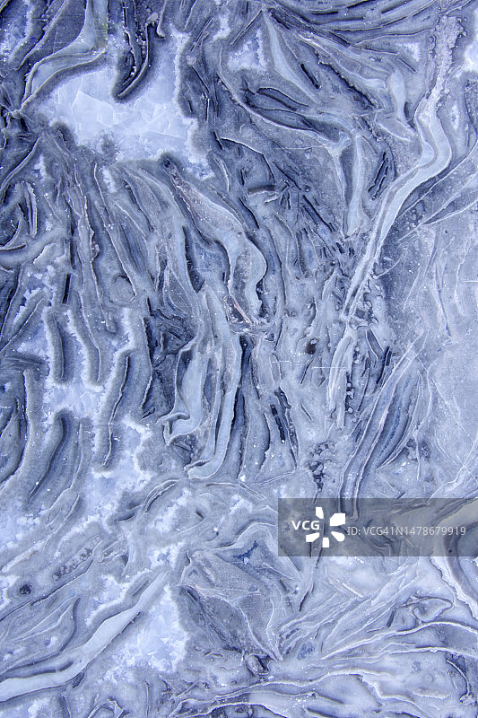 蓝色大理石纹理背景图片素材