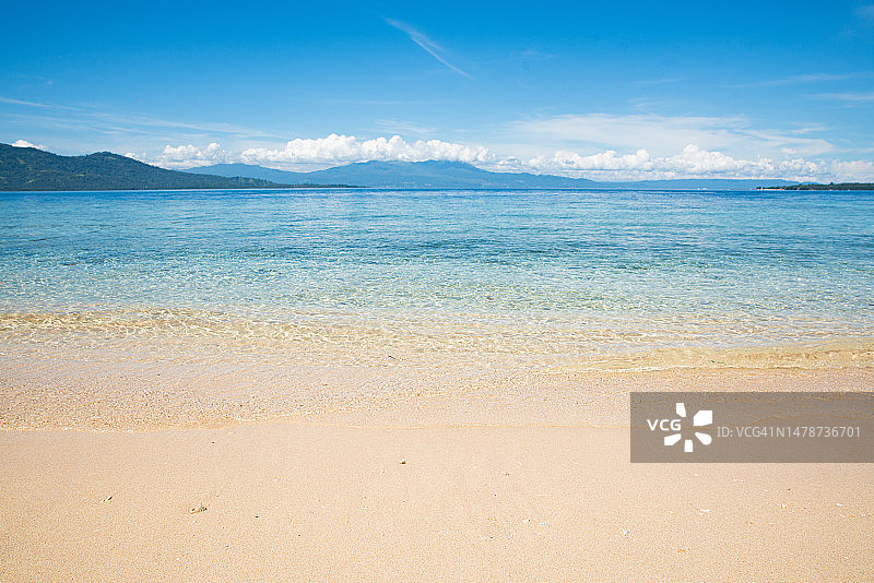 热带岛屿的自然风光图片素材