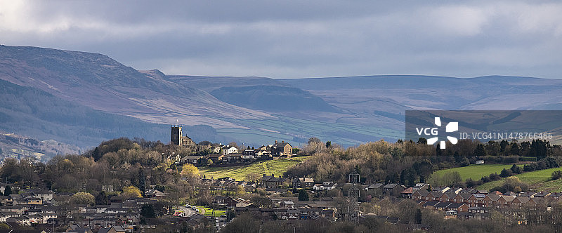 英国大曼彻斯特郡的莫特拉姆图片素材