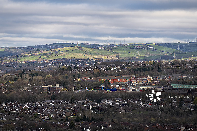 英格兰大曼彻斯特斯泰利布里奇哈茨黑德派克图片素材