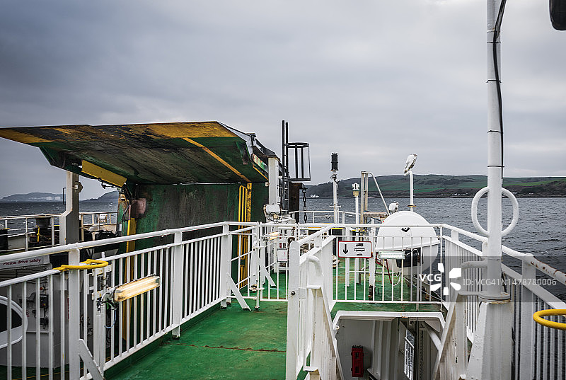 前往坎布雷岛的渡轮图片素材