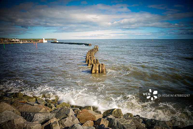 苏格兰安格斯的阿布罗斯图片素材