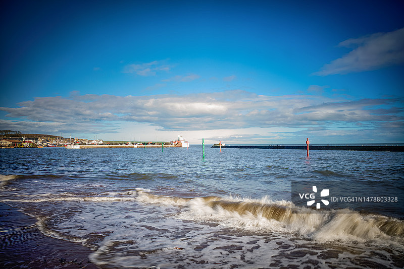 苏格兰安格斯的阿布罗斯图片素材