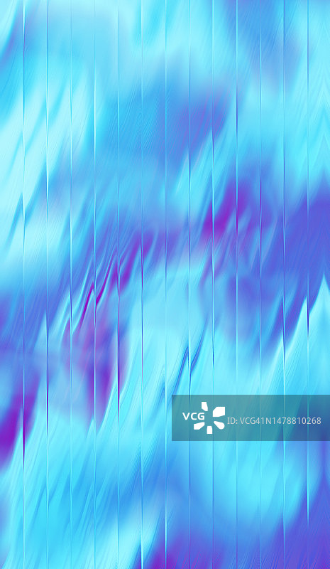 具有垂直线的抽象的充满活力的蓝绿色和紫色玻璃效果背景图片素材