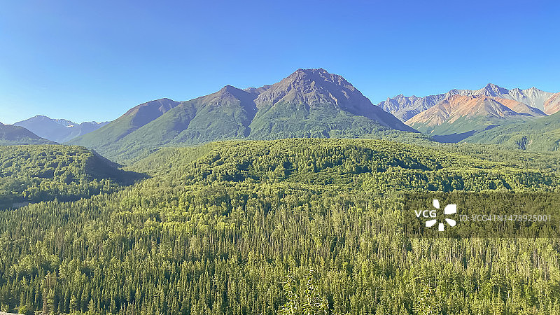 春季的阿拉斯加州风光图片素材