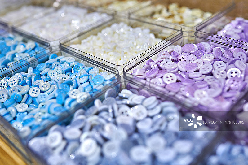 一大堆彩色纽扣背景图片素材