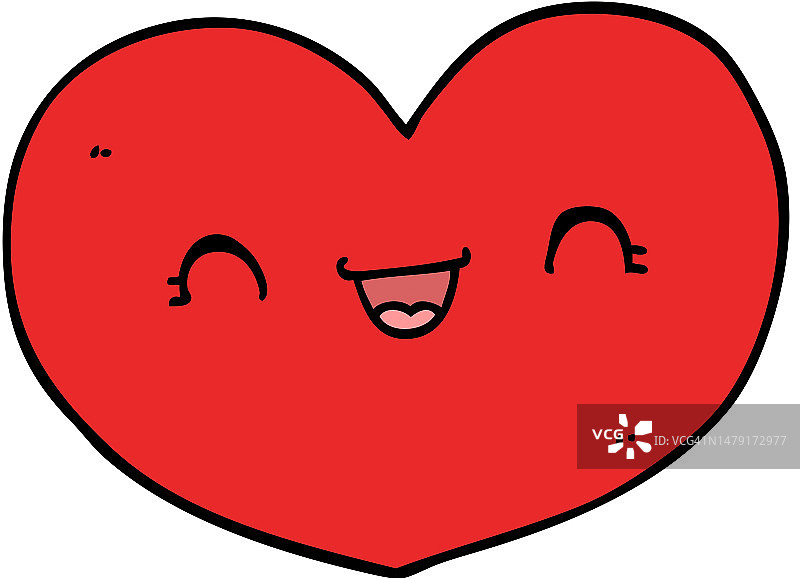 卡通爱心图片素材