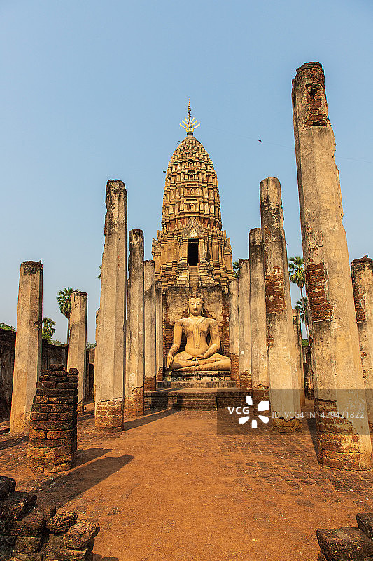 华富里府玛哈泰寺图片素材