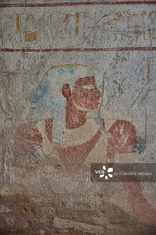 库鲁的埃及壁画图片素材