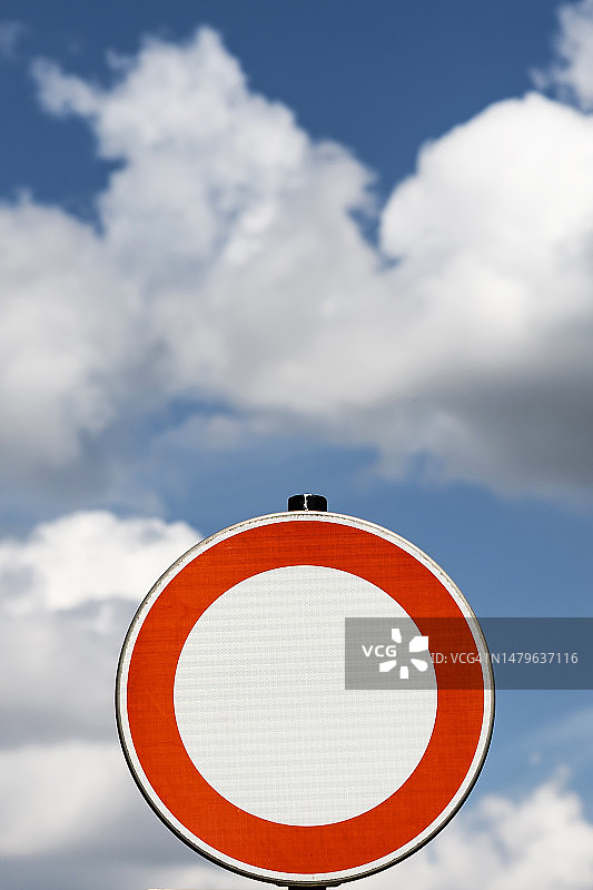 道路终点标志图片素材