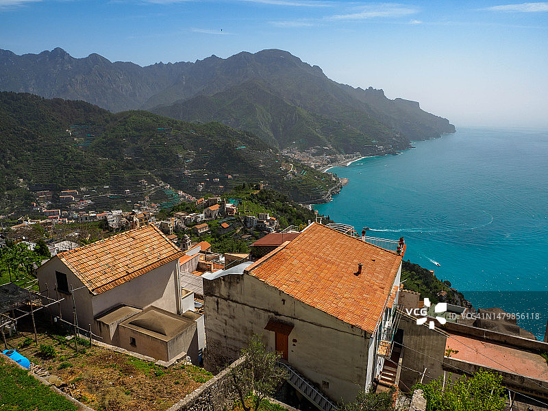 意大利拉韦洛的鲁福洛别墅图片素材