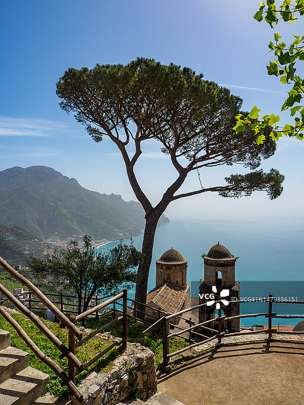 意大利拉韦洛的鲁福洛别墅图片素材