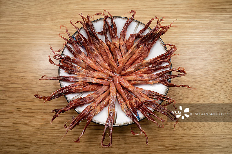 中国传统美食：鸭舌图片素材