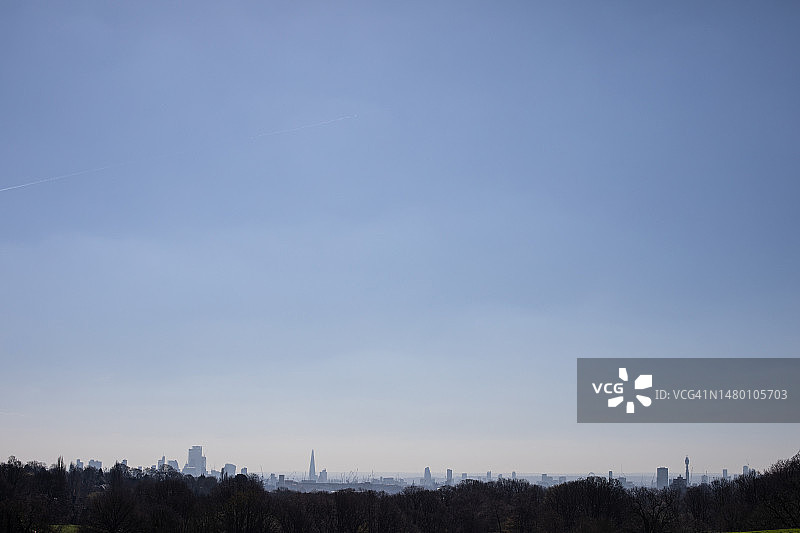 伦敦自然风光：汉普斯特德荒原图片素材