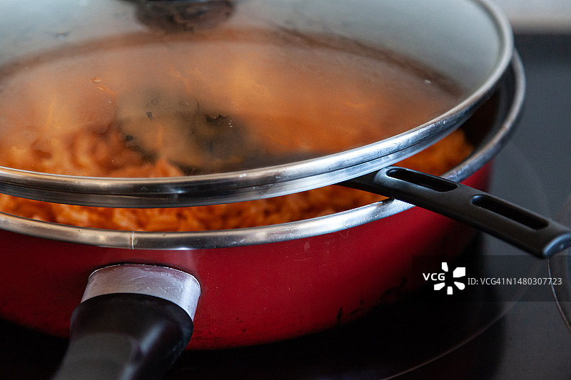 健康自制炒饭图片素材