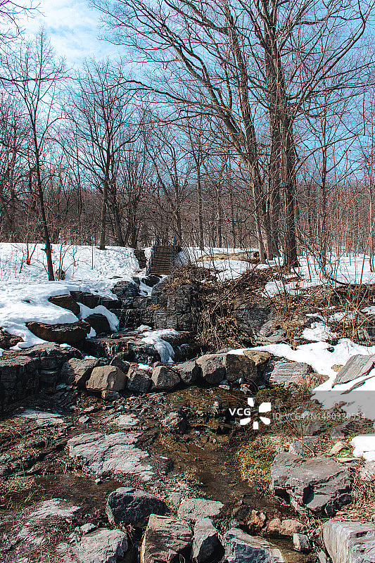 冬季皇家山风光图片素材