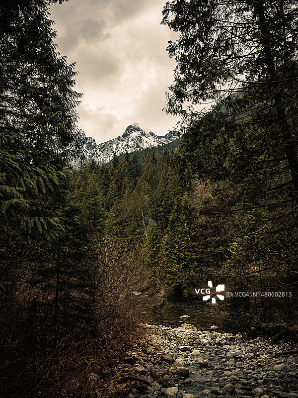 加拿大枫树岭金耳朵省立公园图片素材