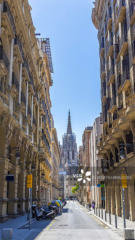 巴塞罗那大教堂图片素材