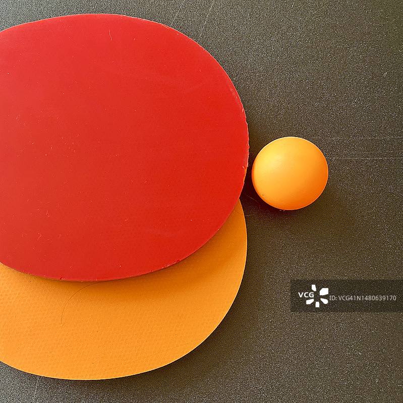 乒乓球拍图片素材