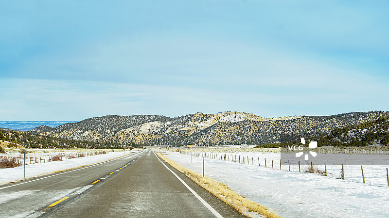 犹他州内陆的壮丽景色图片素材