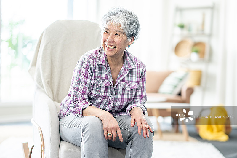 亚洲年长者肖像图片素材