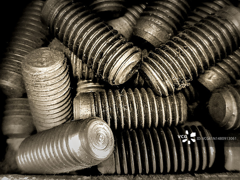 螺栓和螺母图片素材