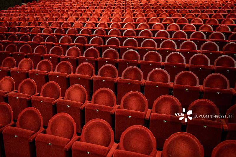 空旷的电影院座位图片素材