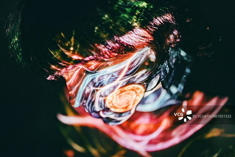 拟人化AI肖像图片素材