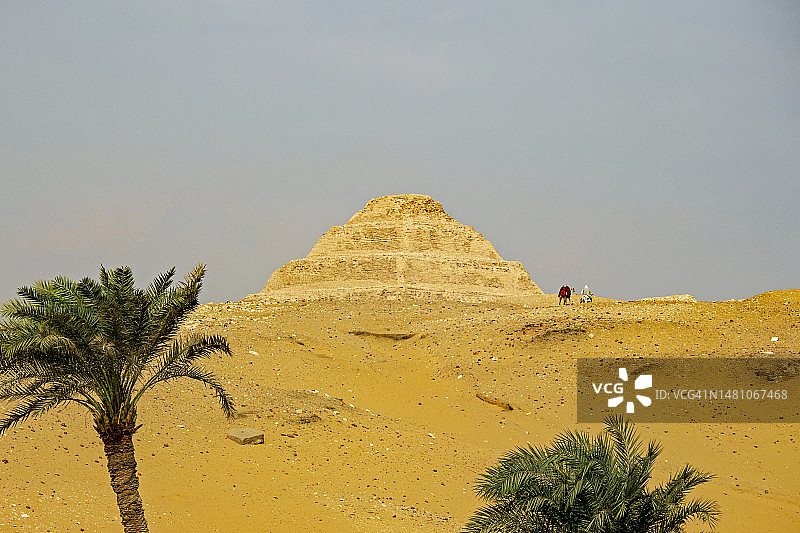 萨卡拉阶梯金字塔图片素材