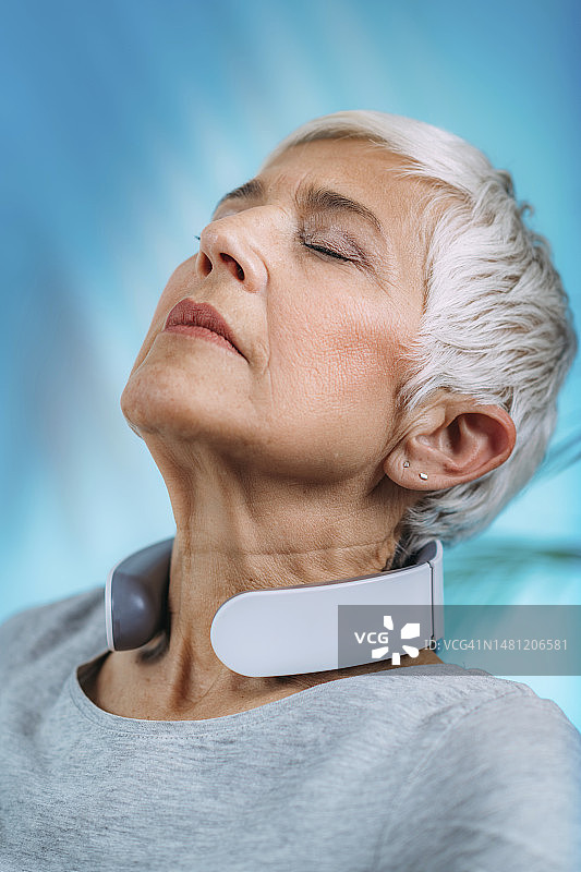 颈部按摩器图片素材