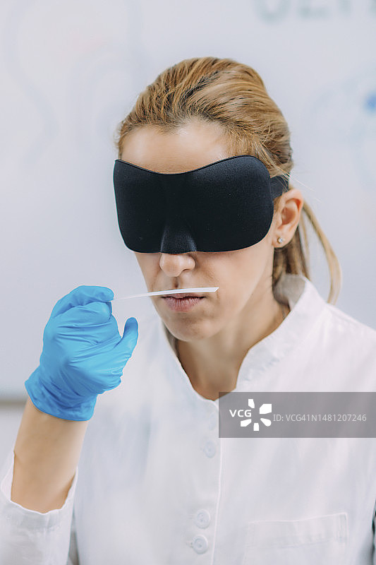 嗅觉研究概念图图片素材