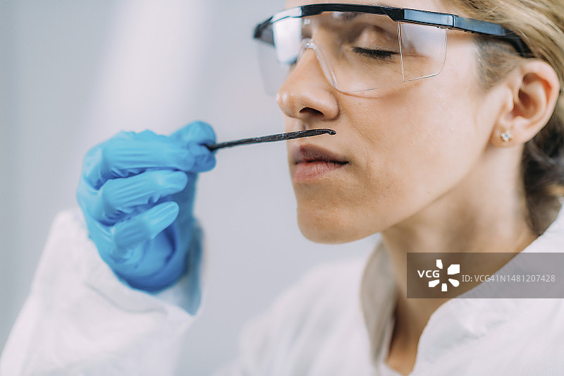 嗅觉研究概念图图片素材