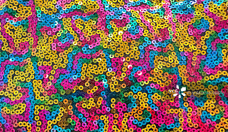 彩色亮片背景图片素材