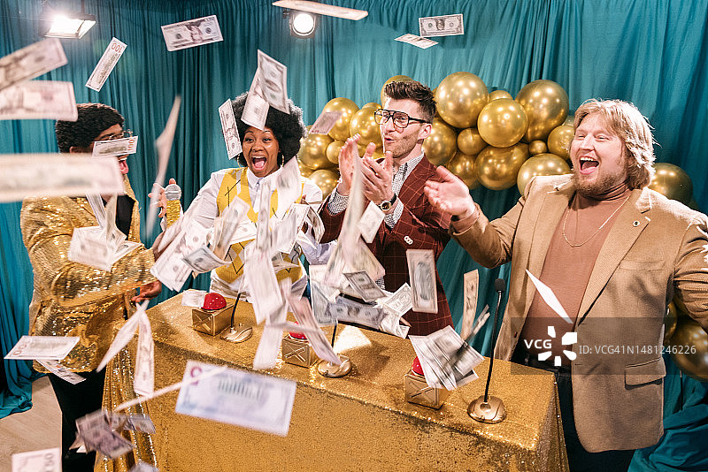 复古电视游戏节目广播图片素材