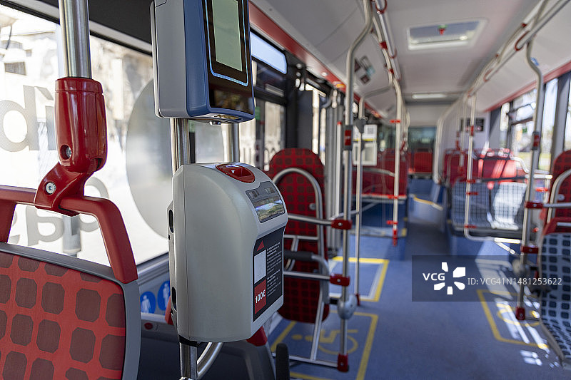巴士内部图片素材