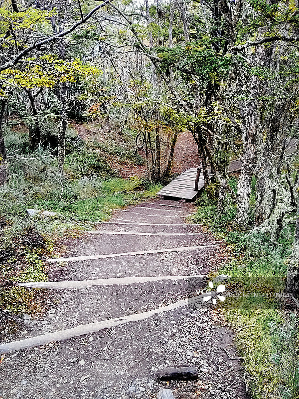 火地岛国家公园小径图片素材
