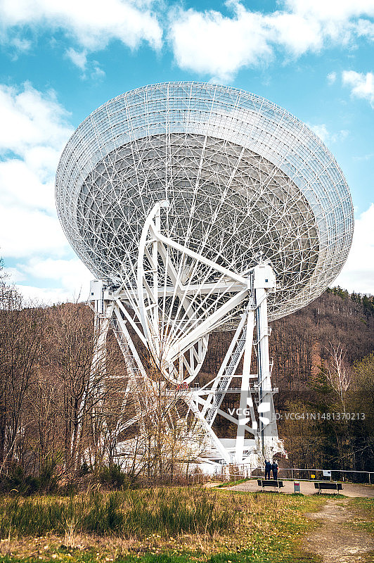 德国埃费尔斯贝格射电望远镜图片素材