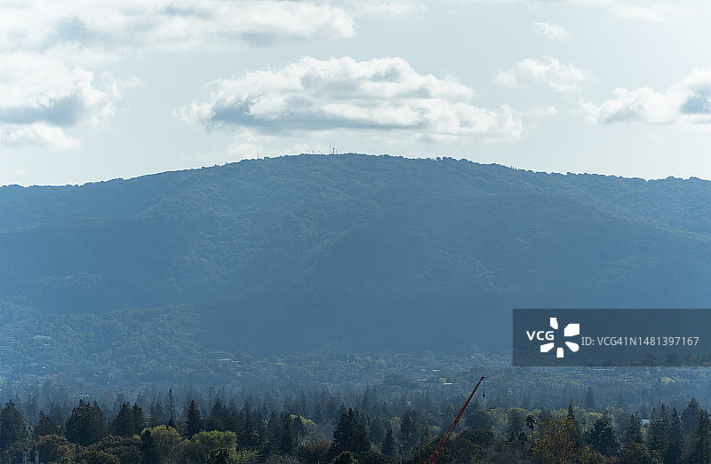 美国加利福尼亚州山景城的壮丽景色图片素材