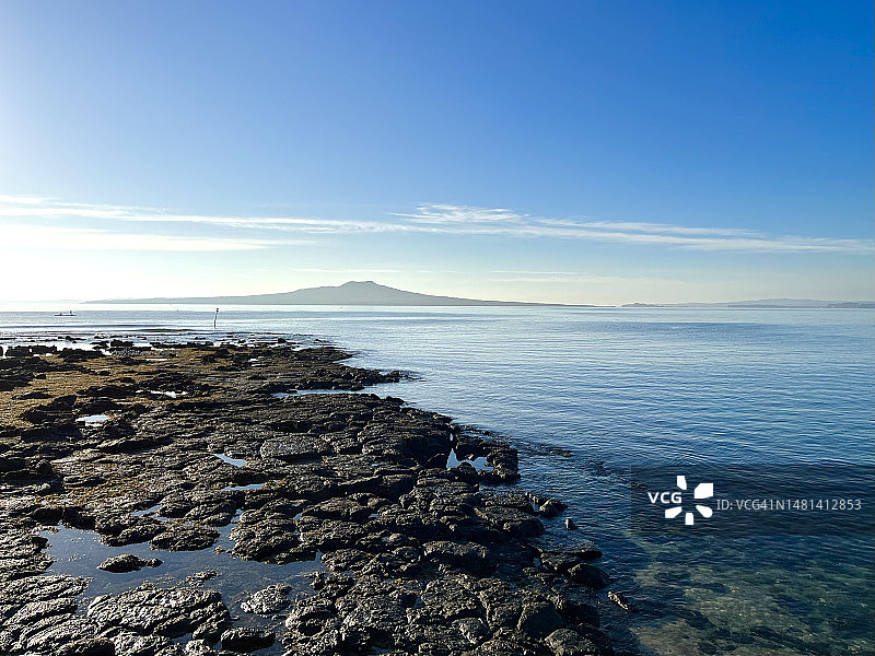 新西兰奥克兰北岸区海景图片素材