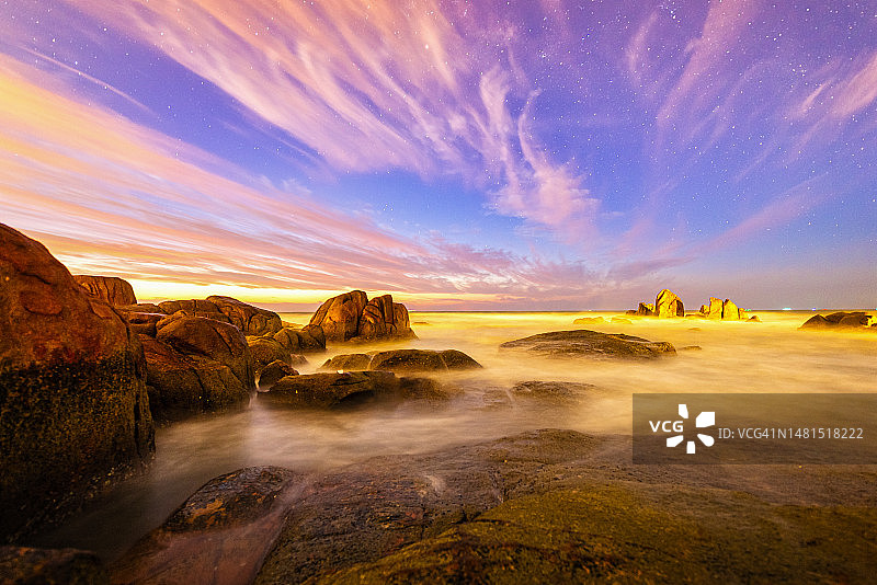 越南最著名的海滩目的地之一：潘切图片素材