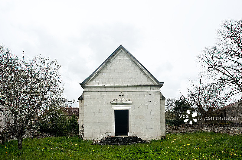 法国葬礼教堂图片素材