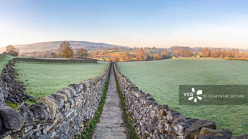 英格兰约克郡谷地国家公园图片素材