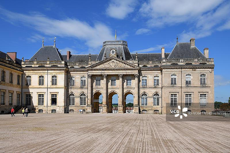 吕内维尔城堡（原吕恩施塔特），默尔特-摩泽尔省，大东部大区，洛林，法国图片素材