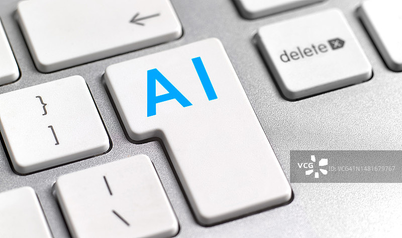 人工智能AI键盘图片素材