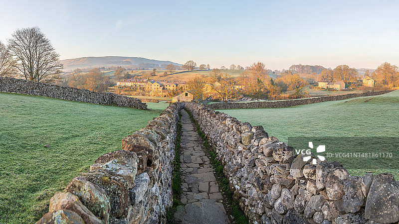 英格兰约克郡谷地国家公园图片素材